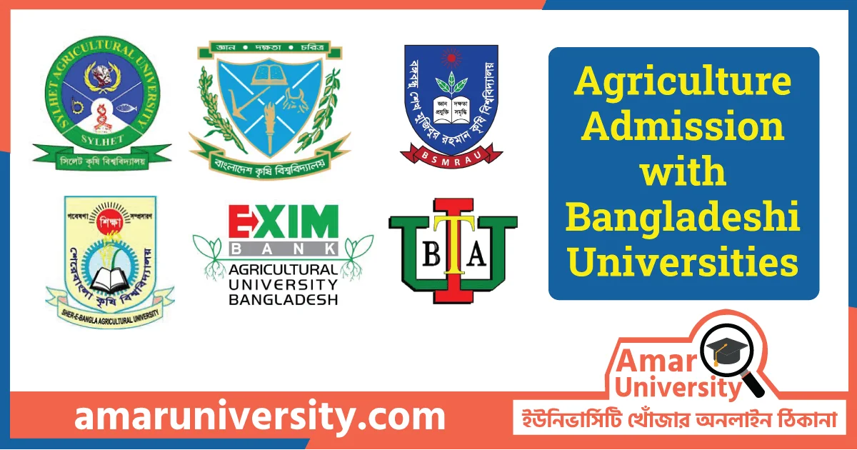 Agriculture Admission in Bangladeshi University [2023]